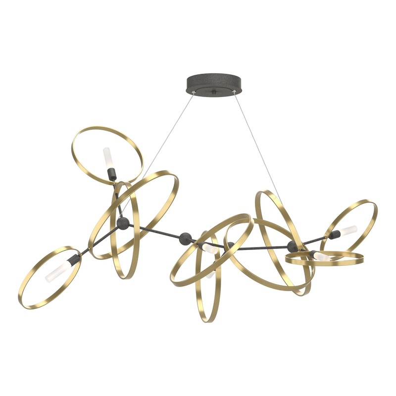 Celesse Pendant Natural Iron Modern Brass