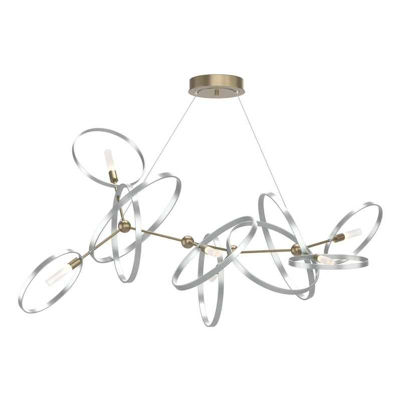 Celesse Pendant Soft Gold Vintage Platinum