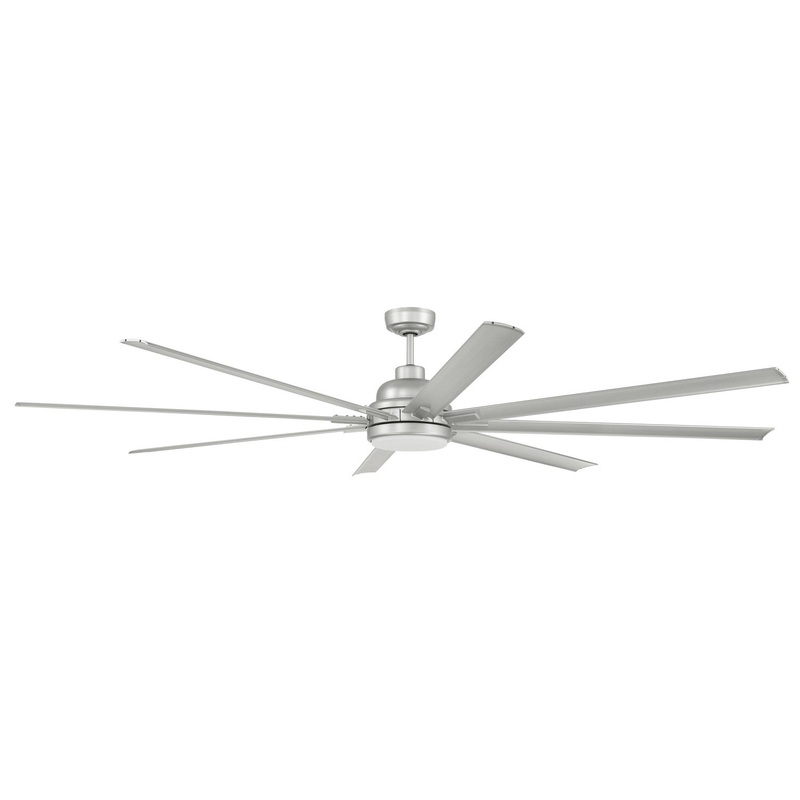 Craftmade RSH84PN8 Rush 84 84″Ceiling Fan Painted Nickel
