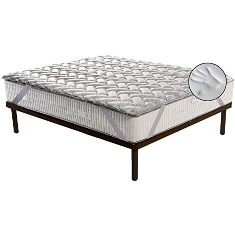 ITALYMATERASSI TOPPER VITALITY H6 cm memory Foam correttore per materasso Super traspirante grazie allinnovativo tessuto Greep Sovramaterasso matrimoniale 160×200