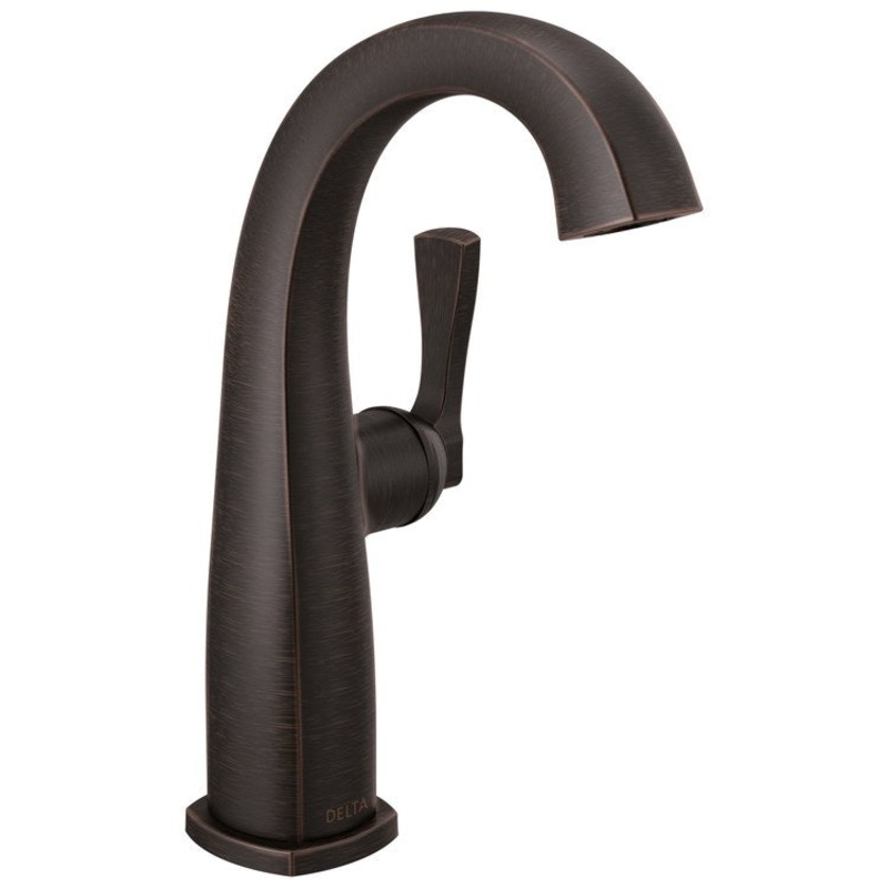 Lavatory Faucet Stryke 1 Lever ADA WaterSense/CALGreen Venetian Bronze 1.2 Gallons per Minute Deck Mount Less Drain 1 Hole