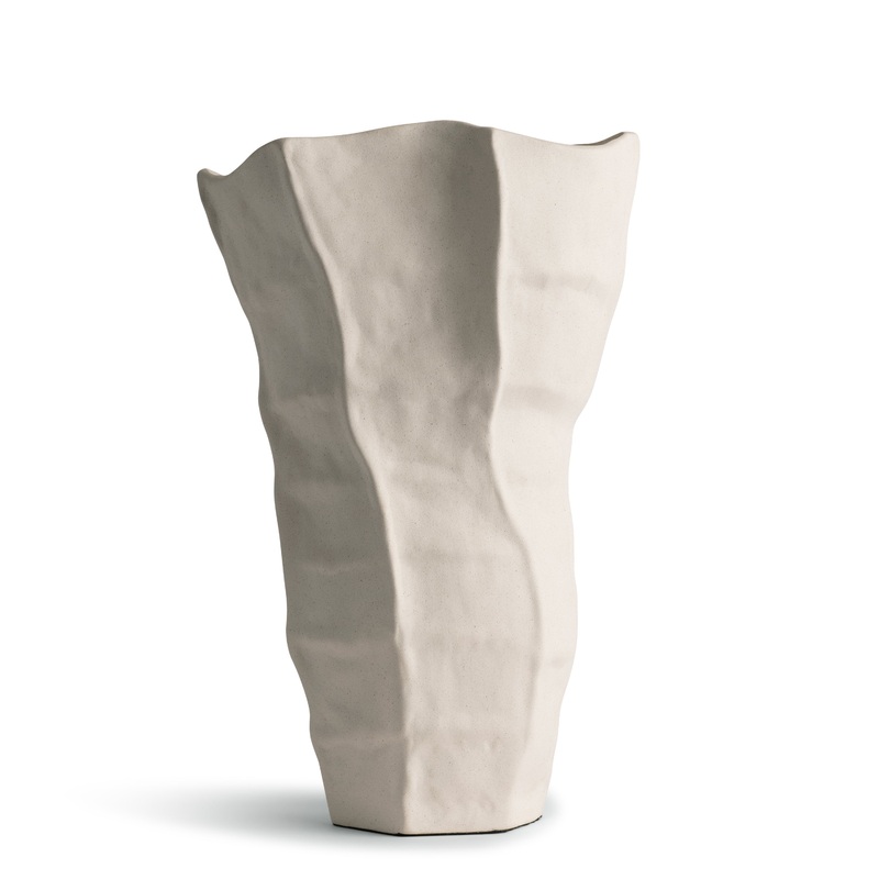 Lucille Vase Off-White