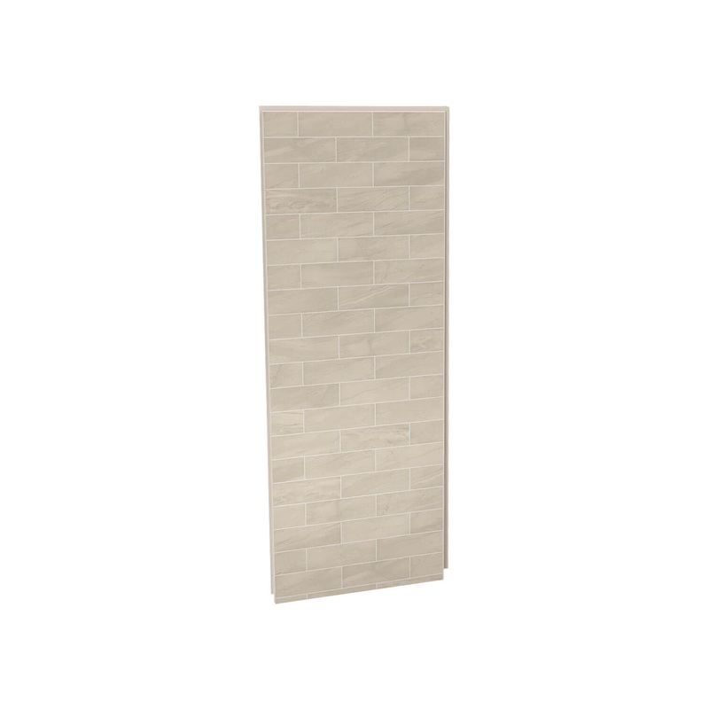 MAAX 103419-312-507 Utile 32 in. Composite Direct-to-Stud Side Wall in Organik Loam