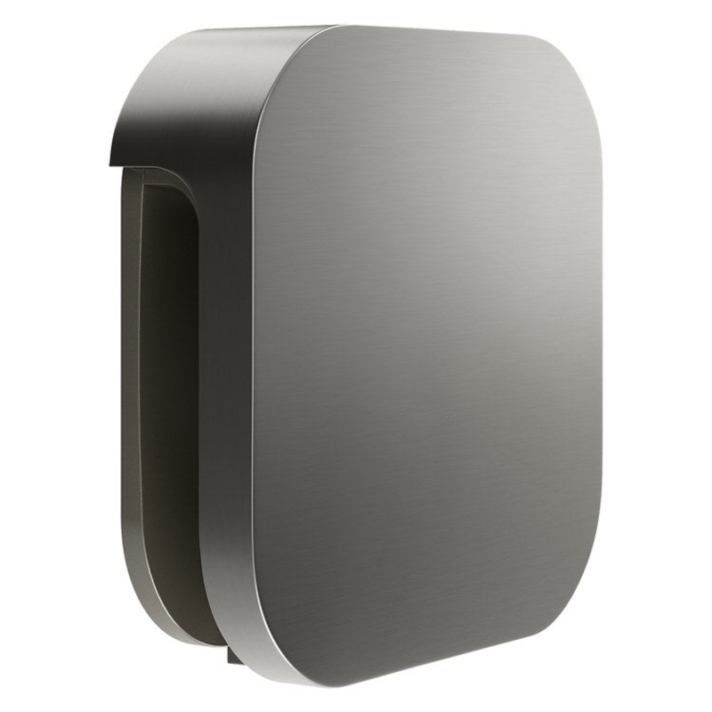 Steamhead Aroma with Aromatherapy Reservoir Solid Brass Satin Steel 3 Inch