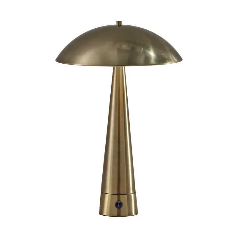 Vortex Table Lamp Antique Brass