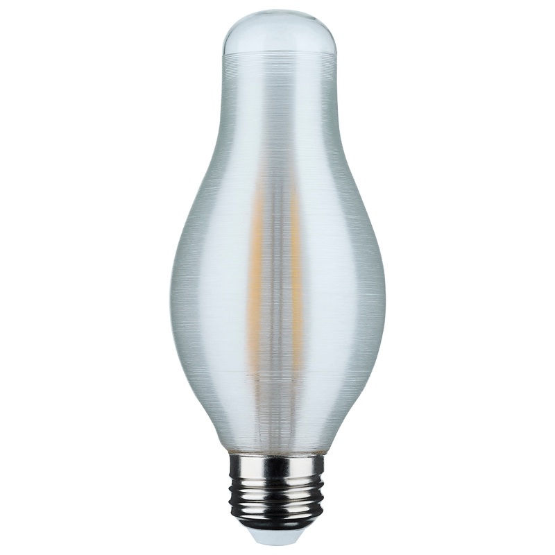 7 Watt H19 LED – 5000K CCT – Medium Base – Satin Spun Finish – 120 Volt by Satco