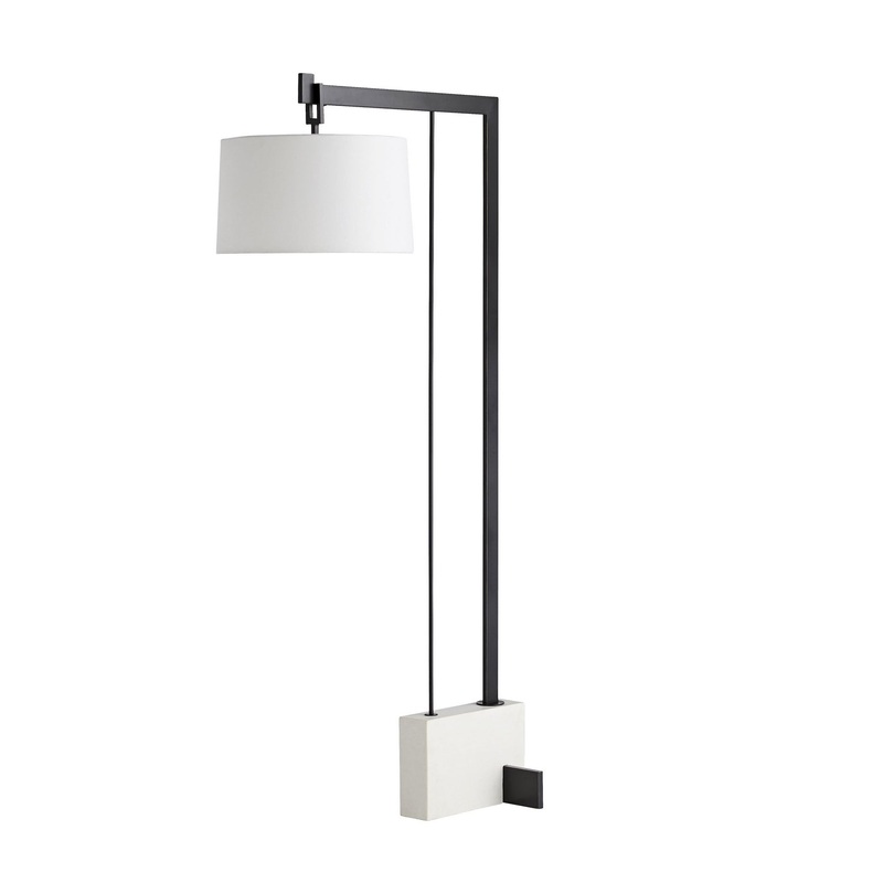 Arteriors DB79000-885 Piloti One Light Floor Lamp Faux Marble