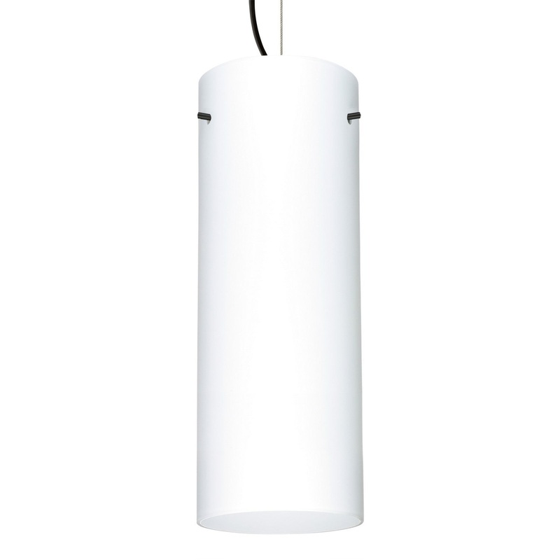 Besa 1KX-412807-LED-BK Besa Stilo 18 Pendant LED Pendant Black