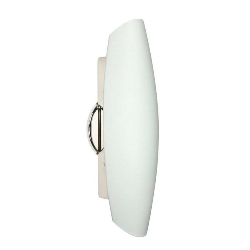 Besa 272807-PN Aero Two Light Wall Sconce Polished Nickel