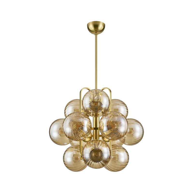 Corbett Lighting 476-34-VPB Cronus 12 Light Chandelier Vintage Polished Brass