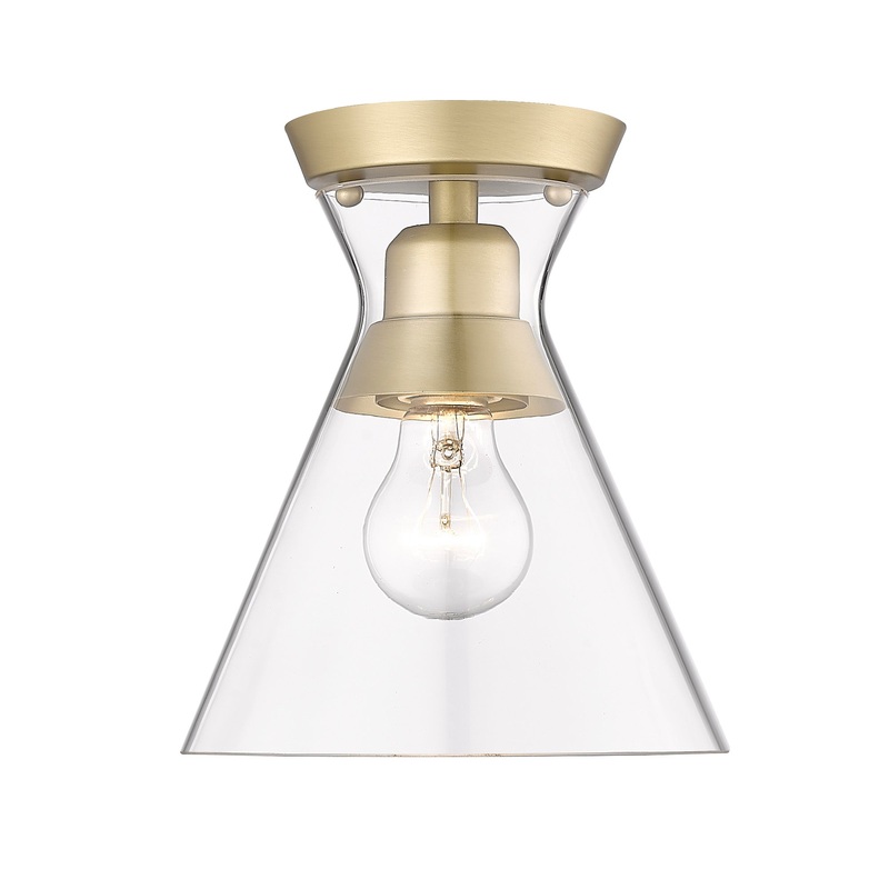 Malta BCB Brushed Champagne Bronze Flush Mount