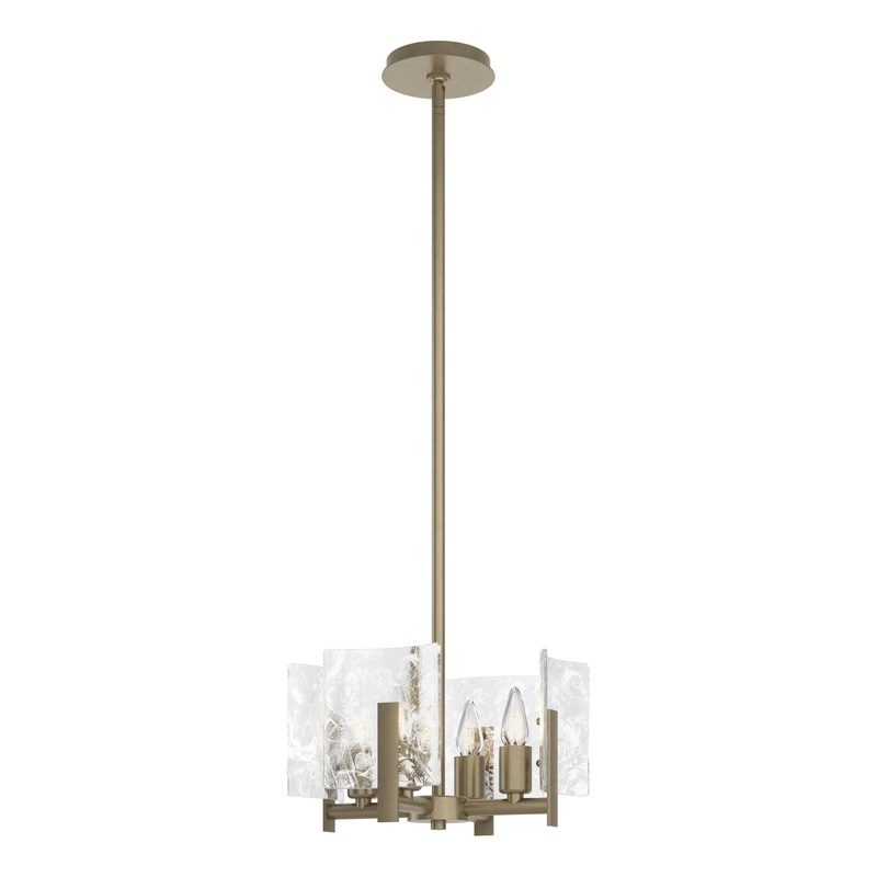 Arc 4-Light Semi-Flush/Pendant Soft Gold