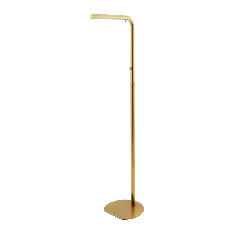 Arteriors 79848 Sadie One Light Floor Lamp Antique Brass