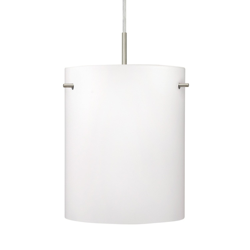 Besa J-400607-SN Besa Tamburo 8 Pendant One Light Pendant Black
