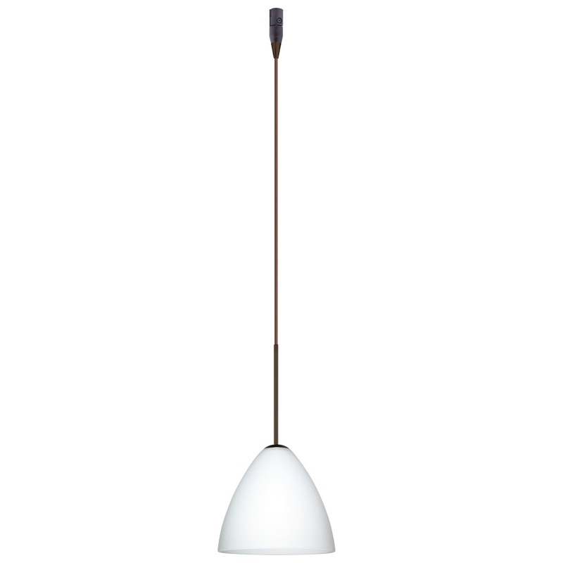 Besa RXP-177907-BR Mia One Light Pendant Bronze