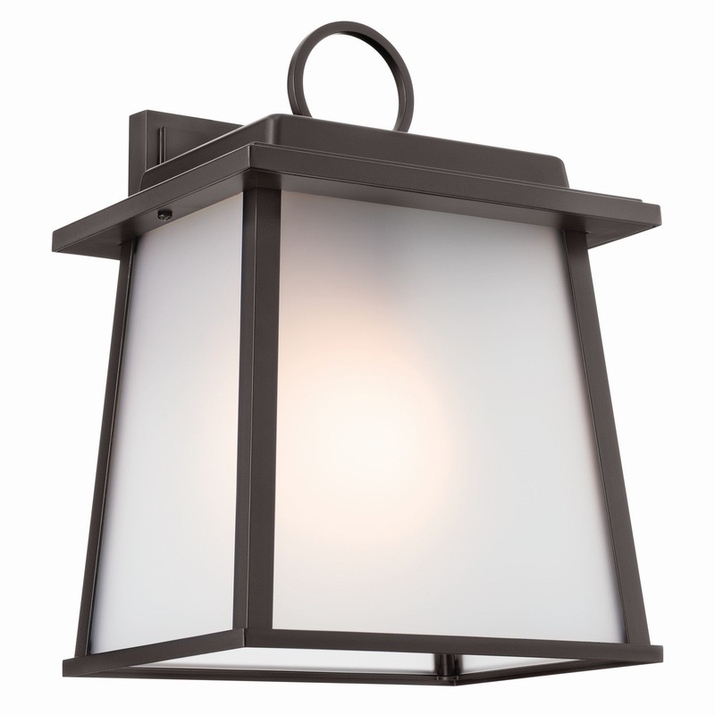Kichler 59106OZ One Light Outdoor Wall Mount, Olde Bronze