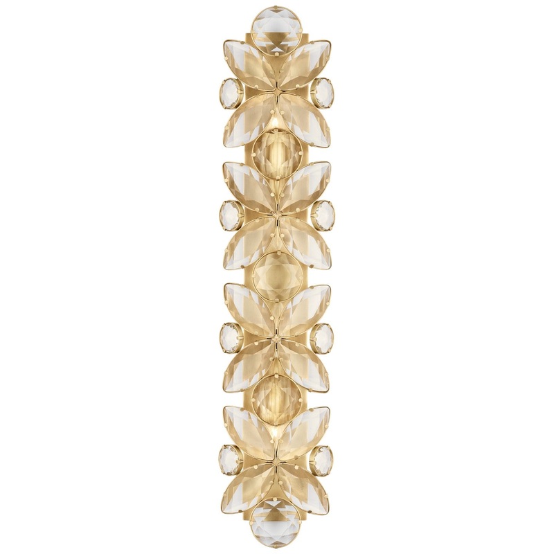 LED Wall Sconce from the Lloyd Collection in Soft Brass Finish by Visual Comfort Signature