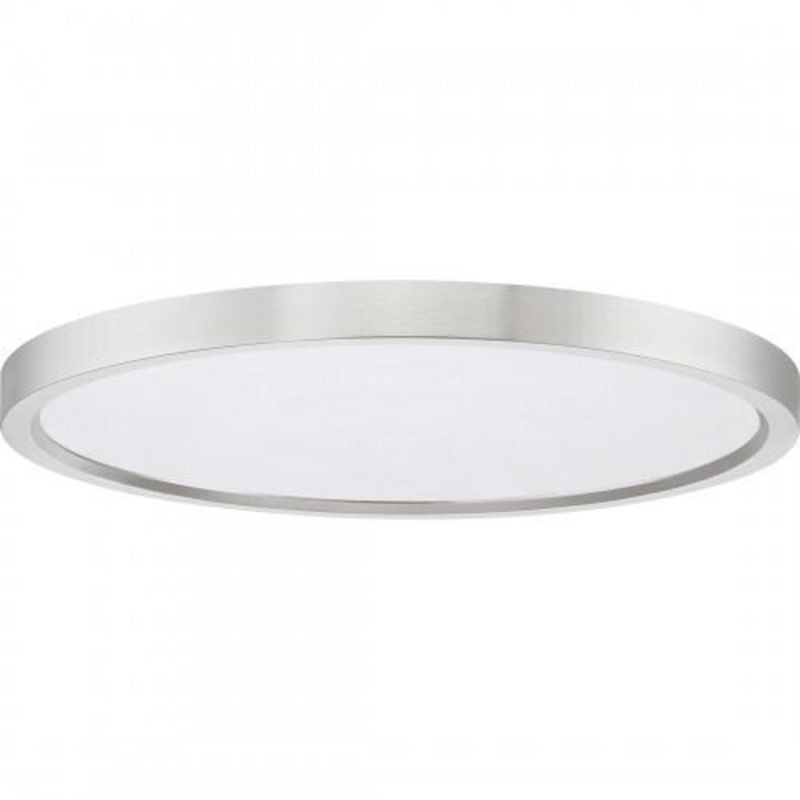 Quoizel OST1715BN Outskirts Flush mount 15″d brushed nickel Flush Mount