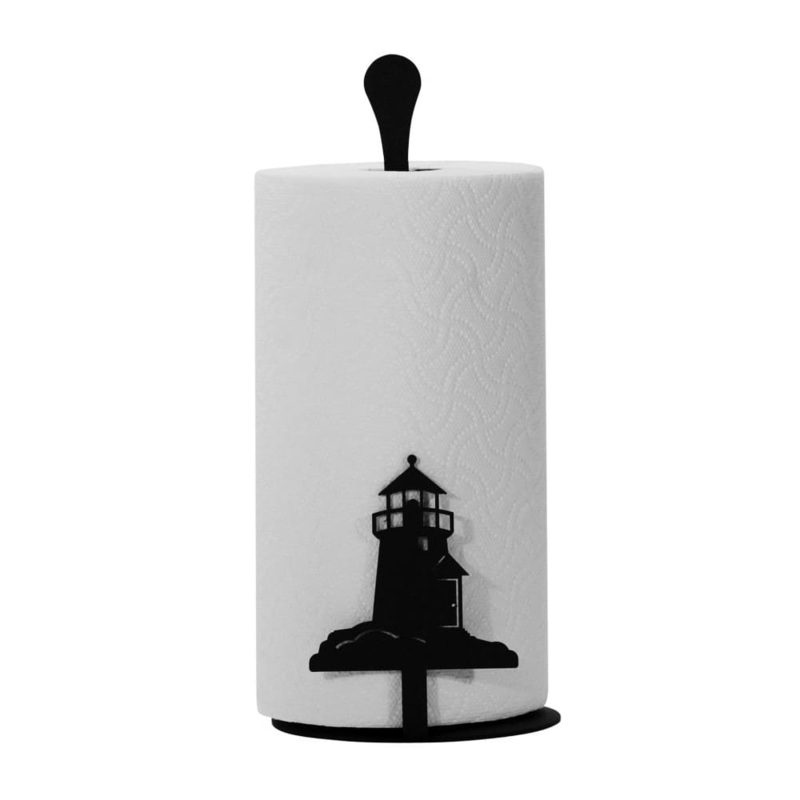 Village Wrought Iron PT-C-10 Lighthouse Paper Towel Stand
