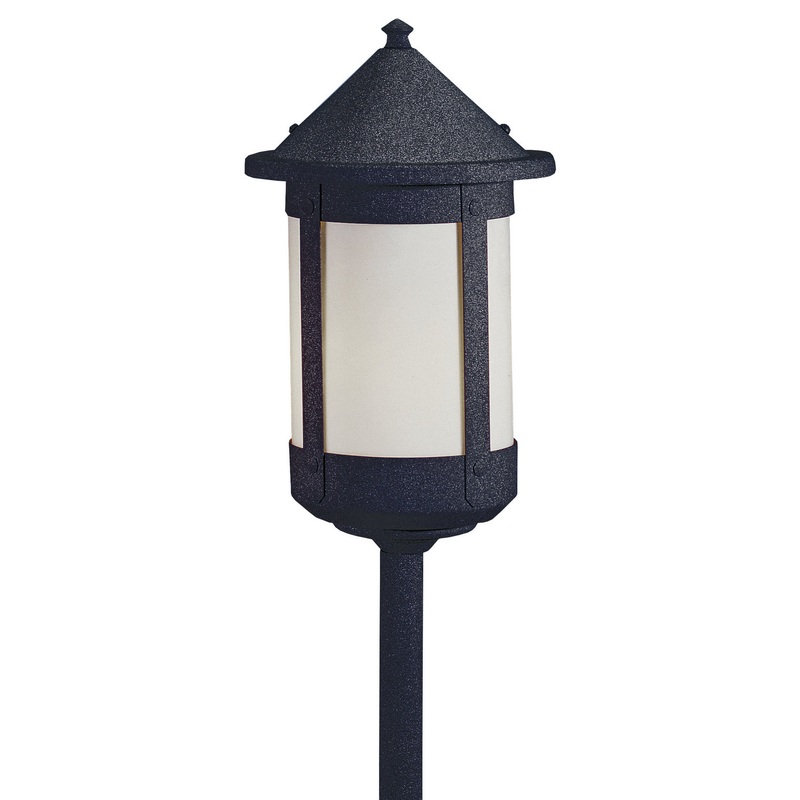 Arroyo BSP-6WO-BK Berkeley One Light Landscape Satin Black