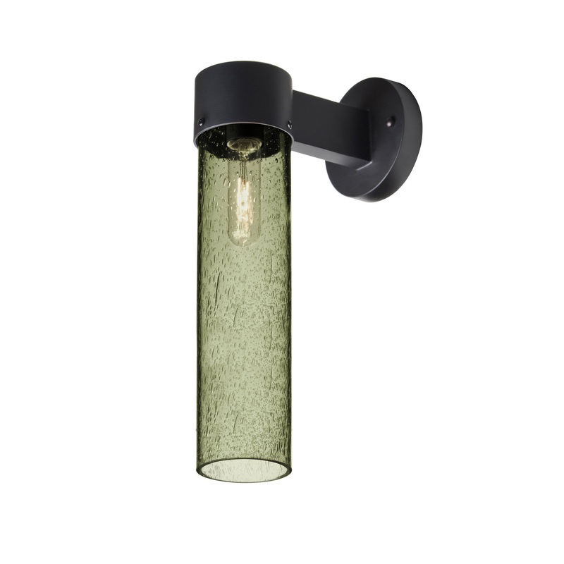 Besa JUNI16MS-WALL-BK Juni One Light Outdoor Wall Sconce Black