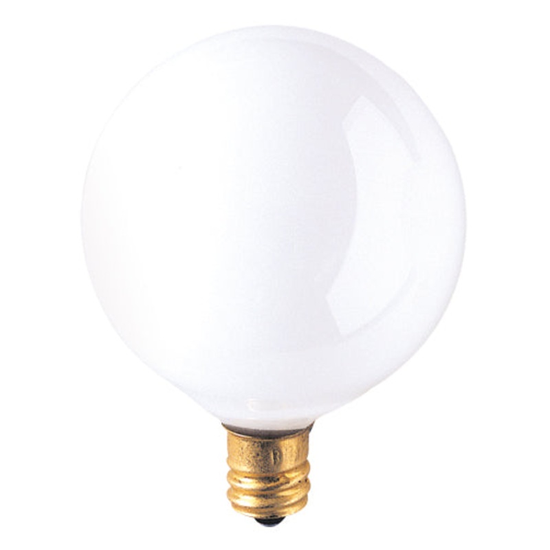 Bulbrite 391025 Globe Light Bulb White