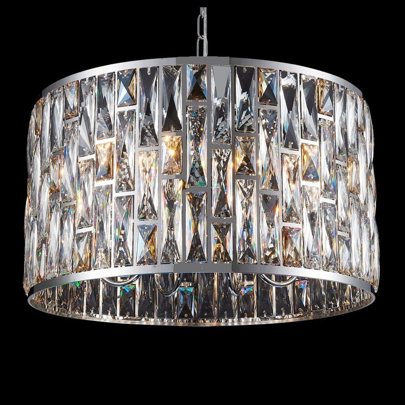 Camden 6-Light Pendant Chrome