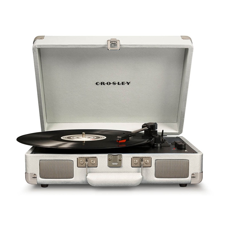 Crosley Cruiser Bluetooth Portable Turntable – White Sands