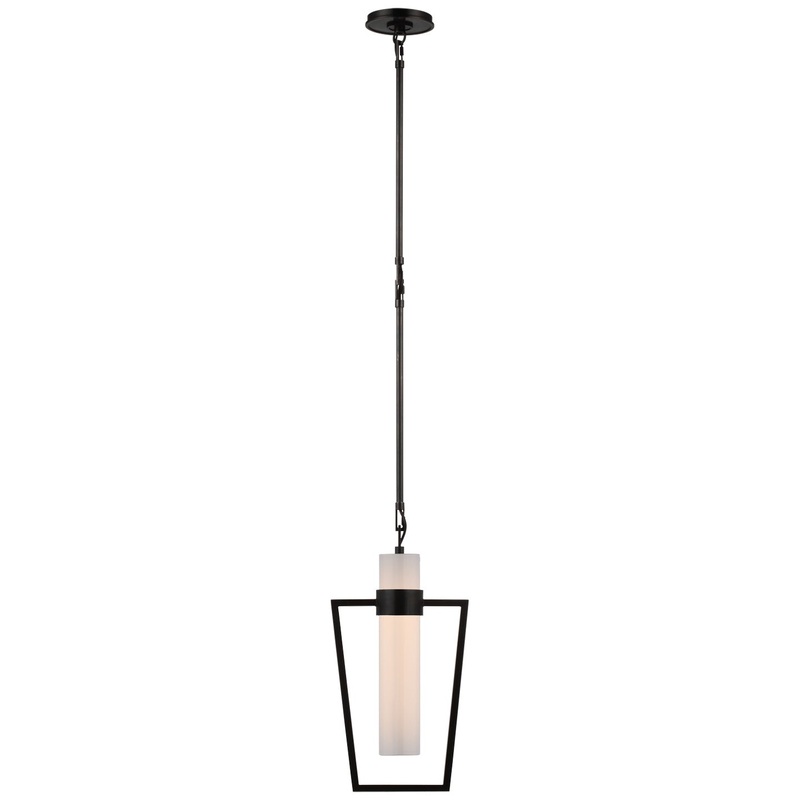LED Pendant from the Presidio Collection in Bronze Finish by Visual Comfort Signature