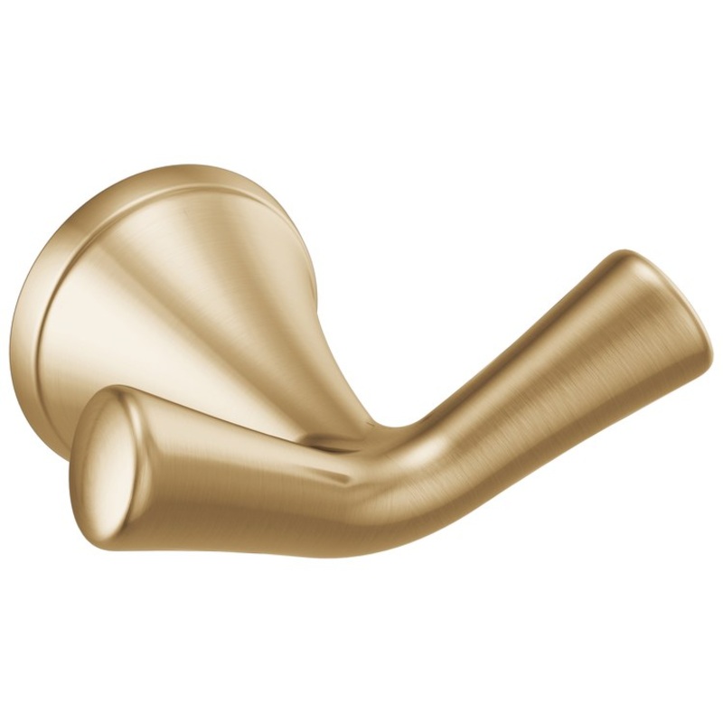Robe Hook Kayra Brilliance Champagne Bronze 2-3/4 Inch Wall Mount Metal
