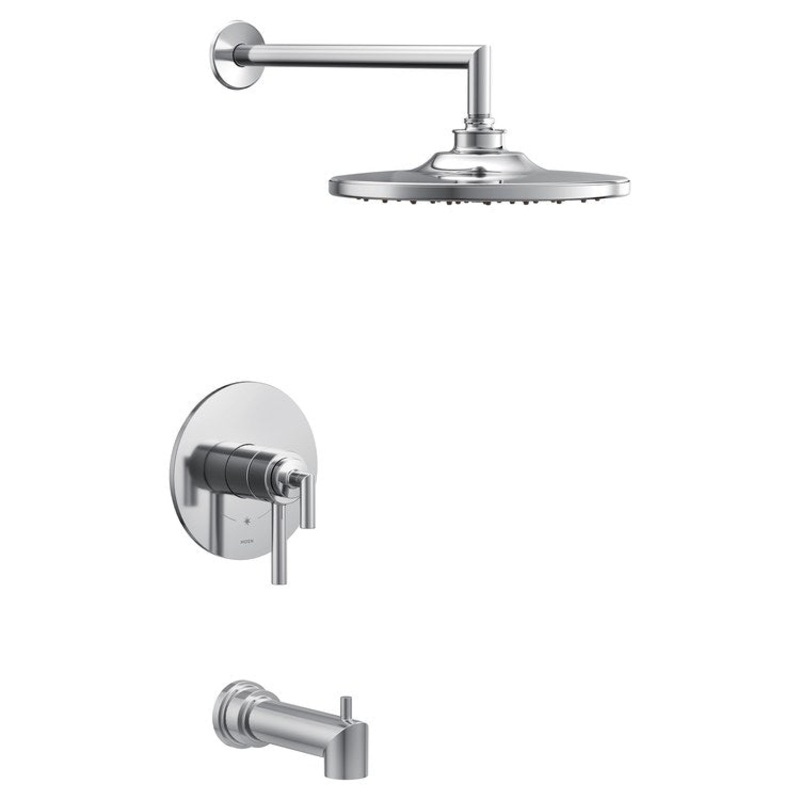 Tub and Shower Trim Arris M-Core 4-Series 2 Lever Chrome WaterSense ADA 1.75 GPM