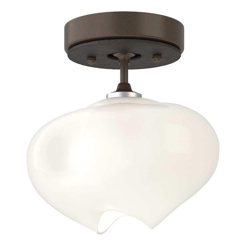 Ume 1-Light Semi-Flush Bronze Oil Rubbed Bronze