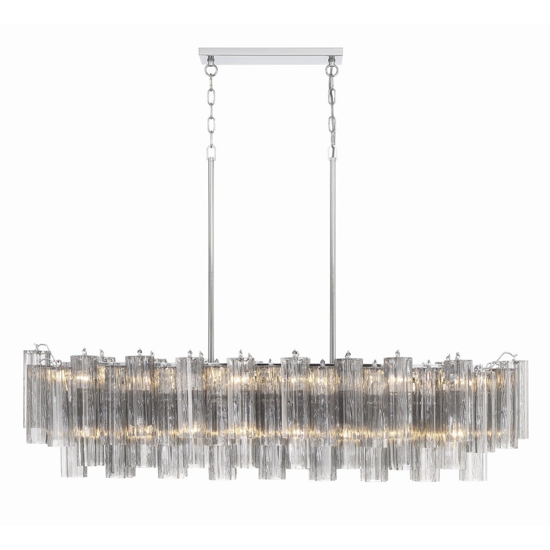 14 Light Chandelier from the Addis Collection in Polished Chrome Finish by Crystorama