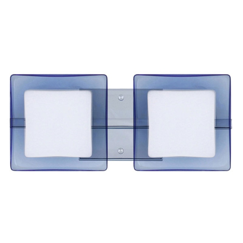 Besa 2WS-773592-CR Alex Two Light Wall Sconce Chrome (Discontinued)