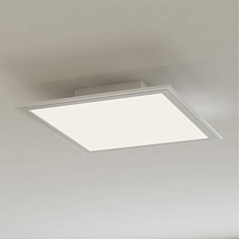 Briloner Leuchten – Lampada da soffitto a LED, Luce bianca naturale 4000K, metallo, metallo;plastica, bianco