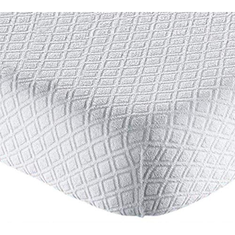 CASA TESSILE Coprimaterasso Sanity Spugna con Angoli cm 90×200+25 Singolo Proteggi Materasso con Angoli