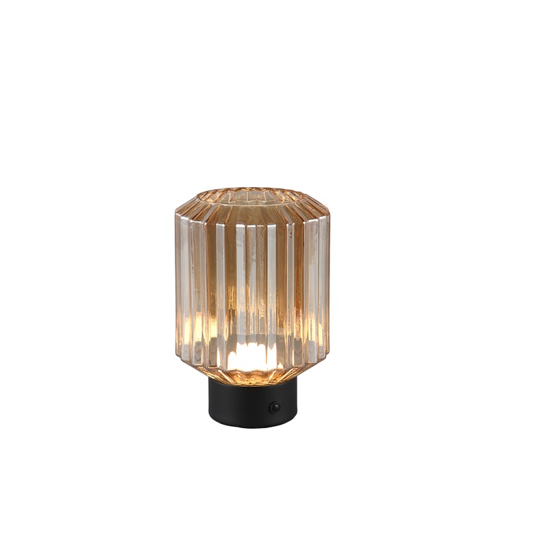 Lord 1-Light Wireless Lamp Matte Black / Amber