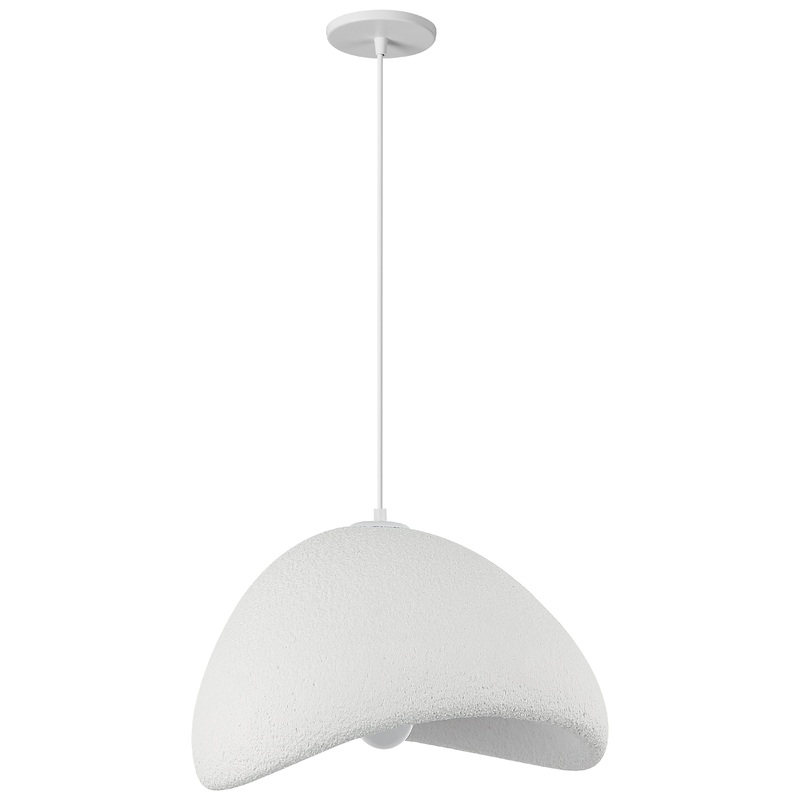 Pilar 1-Light Pendant White