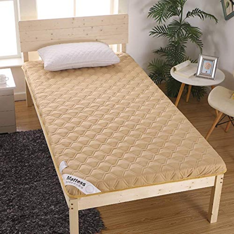 Z&HA Tatami Tappetino, 5 cm di Spessore Tappetino futon MattressTopper Tradizionale Giapponese futon ispessite Queen Size Standard Dimensione Dorm,F,150 x 200cm