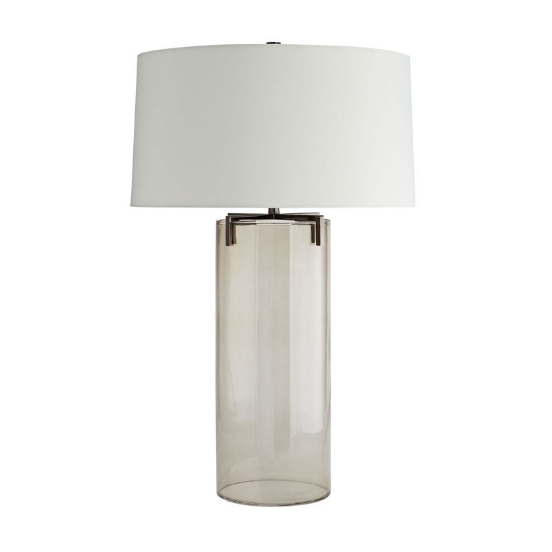 Arteriors 49351-735 Dale One Light Table Lamp Smoke
