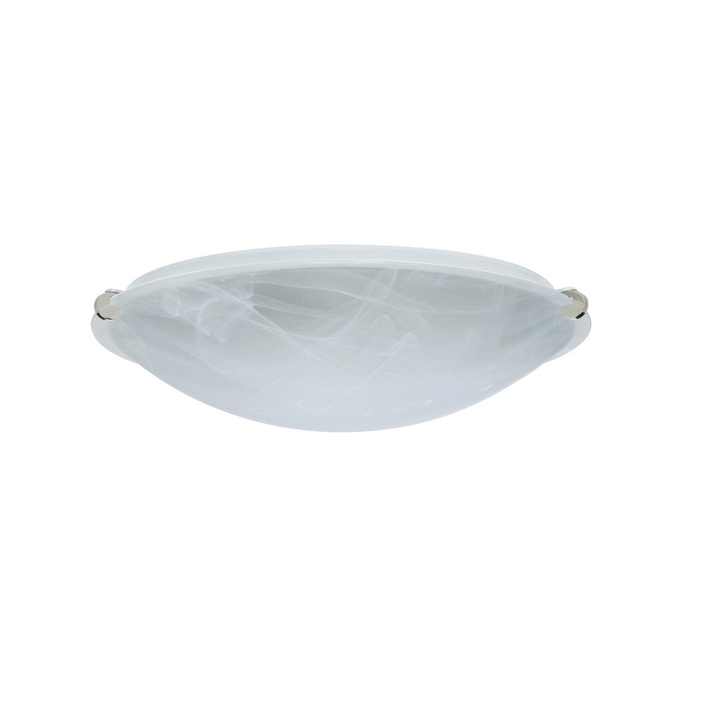 Besa 968252-LED-PN Trio One Light Ceiling Mount Polished Nickel