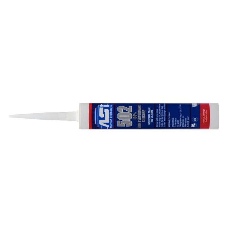 Caulk Sealant SI-1003 Silicone Ash Gray 10.2 Ounce 10 Minutes for Tub/Shower Wall