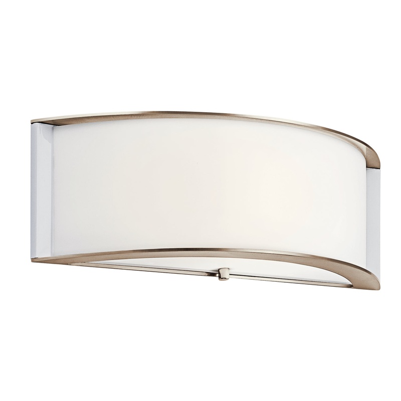 Kichler 10630PNLED LED Wall Sconce, Polished Nickel