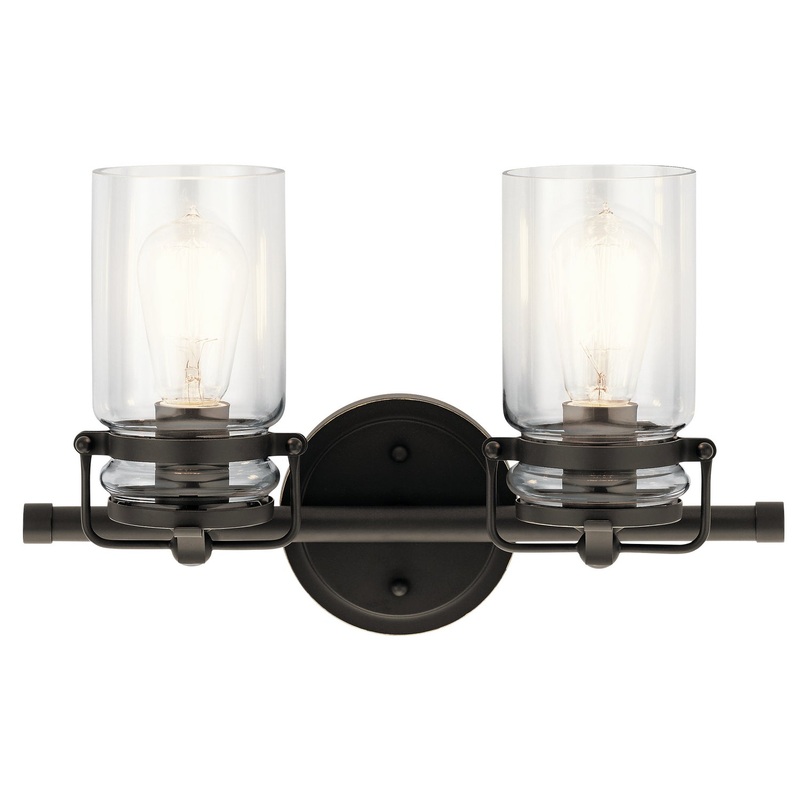 Kichler 45688OZ Two Light Bath, Olde Bronze