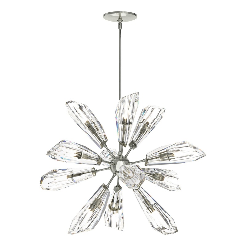 Luma 12-Light Starburst Pendant Sterling
