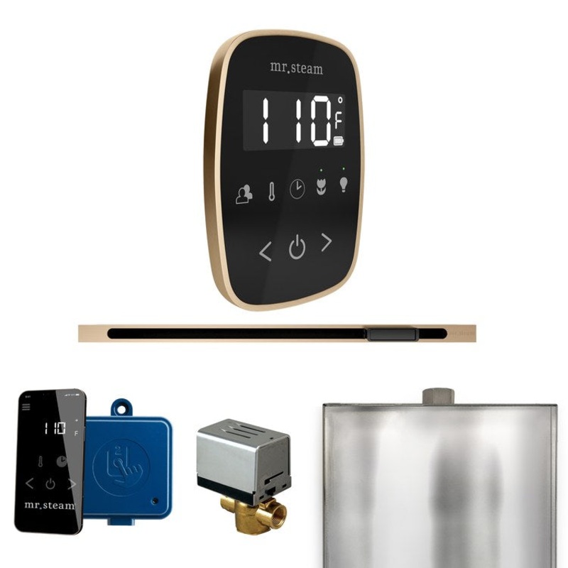 Steam Kit ButlerFlex Linear Black/Brushed Bronze Control Package for MS90 to MSSUPER3