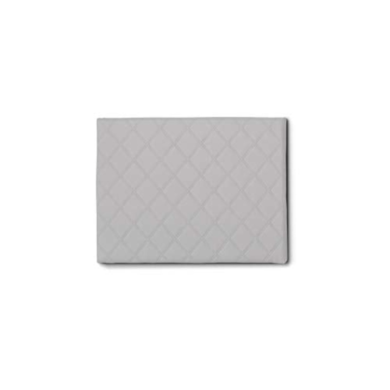 Talamo Italia, Testata in ecopelle a muro, Made in Italy, adatta a letto Singolo, cm 90×60, Bianco