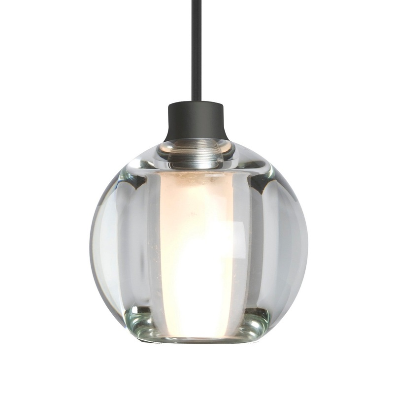 Besa 1XT-BOCA5CL-LED-BK Besa Boca 5 Pendant LED Pendant Black