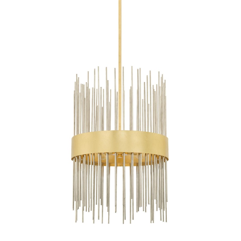 Capital Lighting 325441FI Lena 4 Light Pendant Fire and Ice
