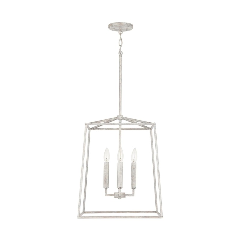 Capital Lighting 537642MS Thea 4 Light Foyer Mystic Sand